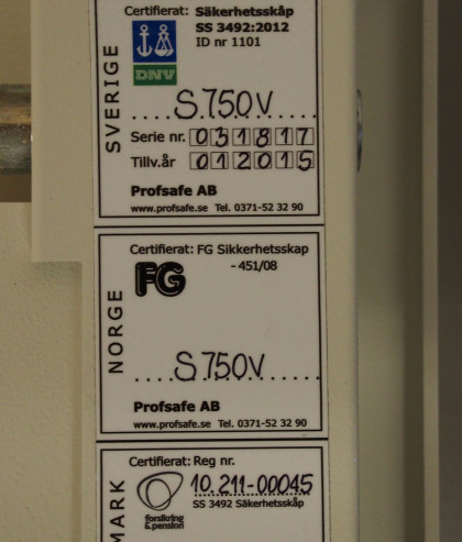 Nøgleskab S750
